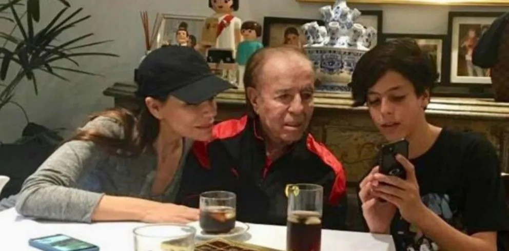 Dejan salir del país a Menem para acompañar a su hijo