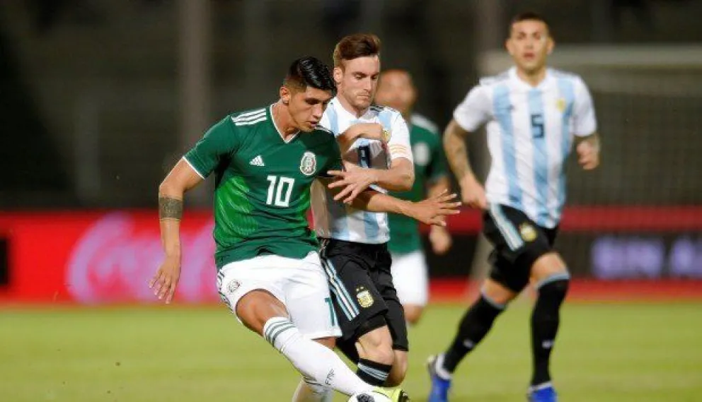 En Córdoba Argentina derrotó a México por 2 a 0