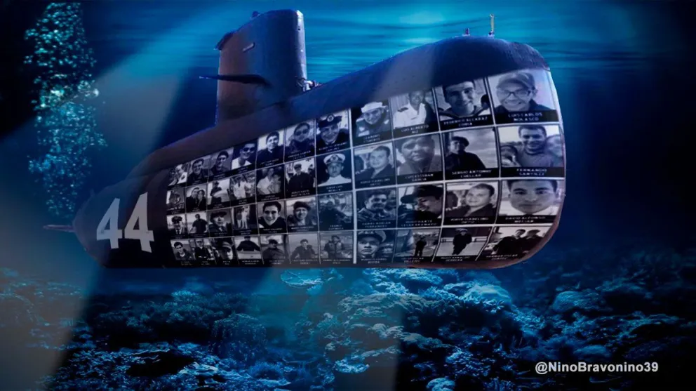 Ellos son: los 44 héroes del ARA San Juan