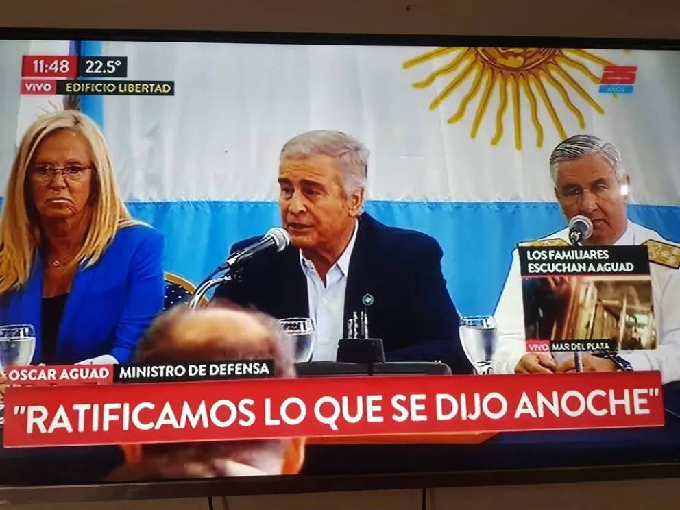 EN VIVO. Conferencia de Prensa sobre el hallazgo del Ara San Juan