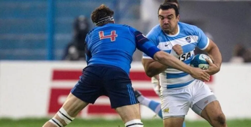Al término del primer tiempo Los Pumas caen  ante Francia por 11 a 10