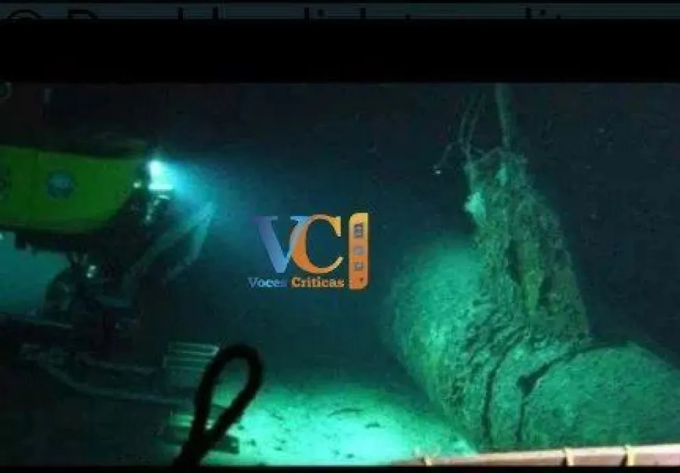 Son 67.000 fotos del ARA San que sacó la empresa Ocean Infinity