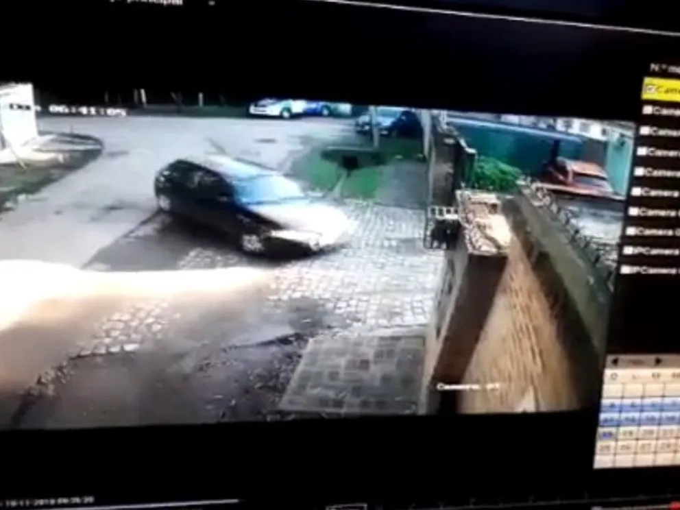 VIDEO: insultos al presidente y violación de propiedad privada