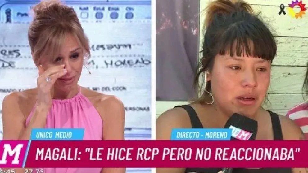 Mariana Fabiani se quebró ante la muerte del bebé que "había sido "cambiado" en el hospital de Moreno