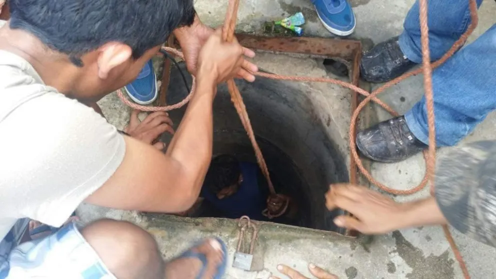 Dramático rescate de una nena salteña cayó a un pozo