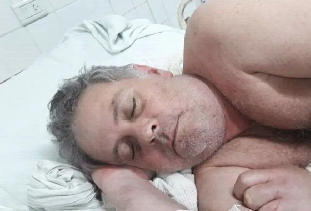 Se busca a la familia de un hombre que sufrió un ACV en Orán