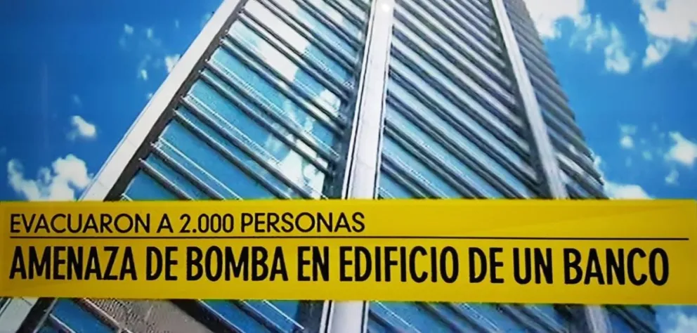 2.000 personas evacuadas por nueva amenaza de bomba en pleno centro