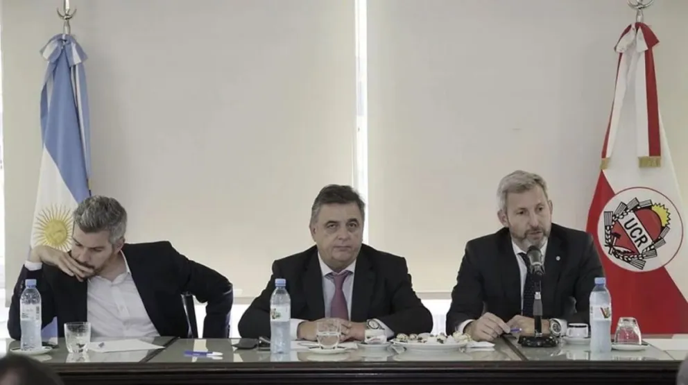 Fisuras entre la UCR y el Gobierno