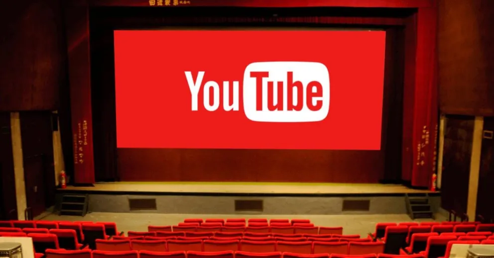 YouTube ofrece más de 100 películas de buena calidad gratis