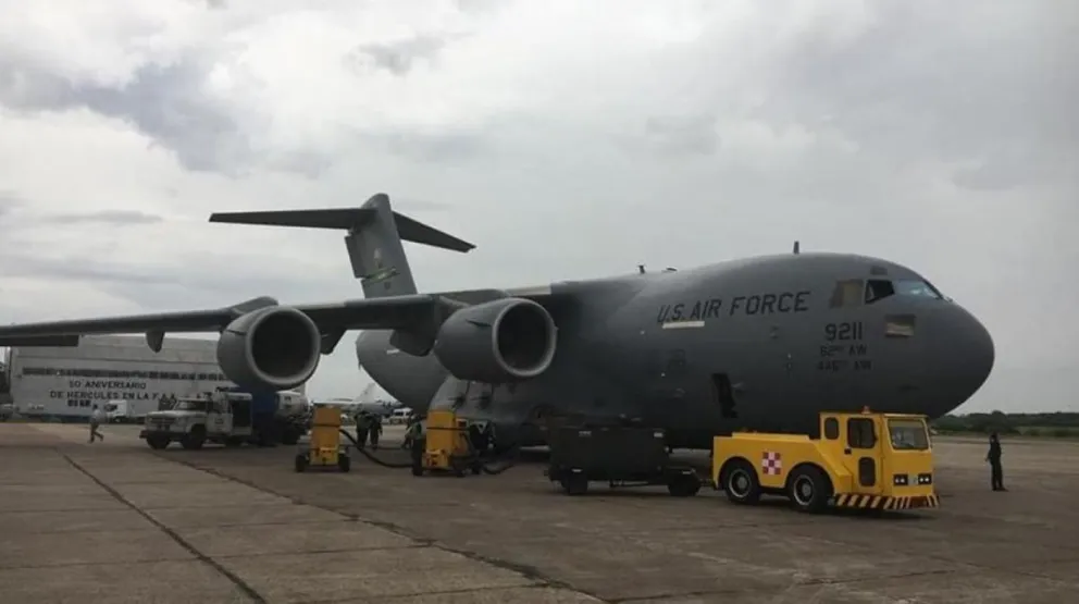 Cumbre G20: comienzan a llegar aviones militares de Estados Unidos a Argentina