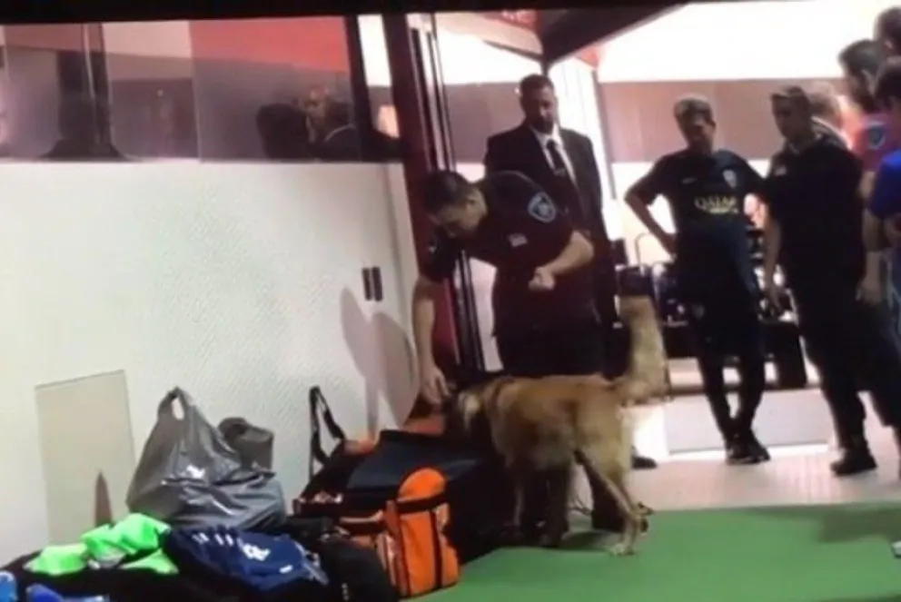 VIDEO. ¿Por qué requisaron los bolsos de los jugadores de Boca en el Monumental?