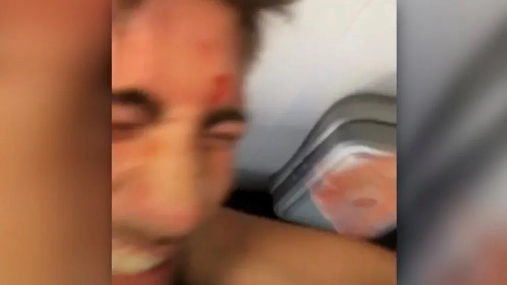 VÍDEO: desesperación en el micro de Boca al momento del ataque