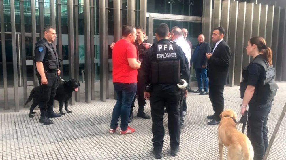 Alerta de bomba en el anexo de la Cámara de Diputados