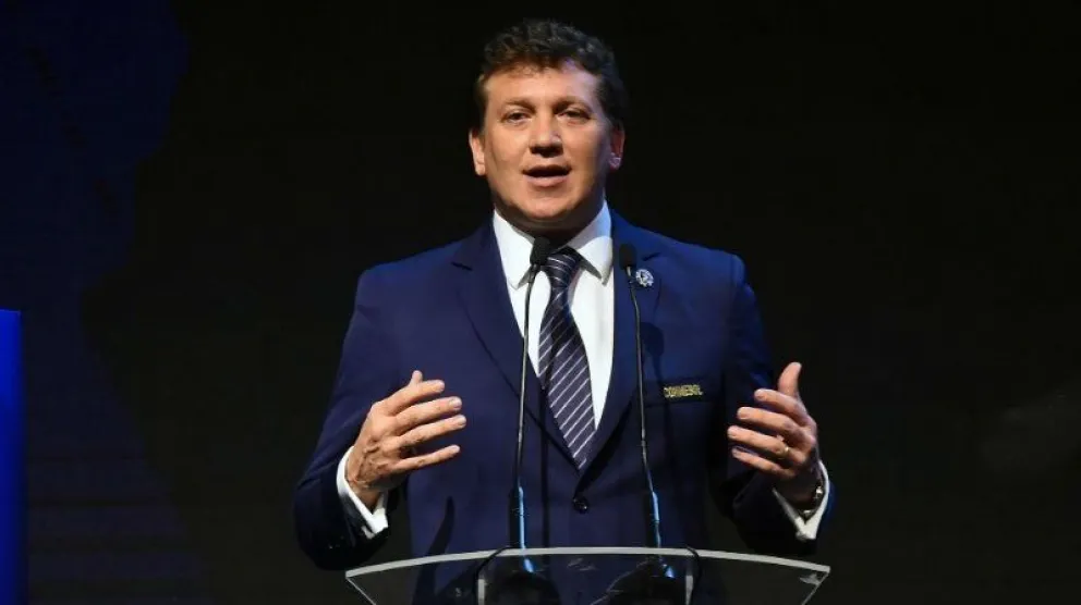 VIVO. Durísima conferencia de prensa del Presidente de la Conmebol
