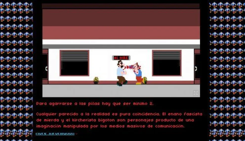 La pelea de Baby Etchecopar y Roberto Navarro ya tiene su propio video juego