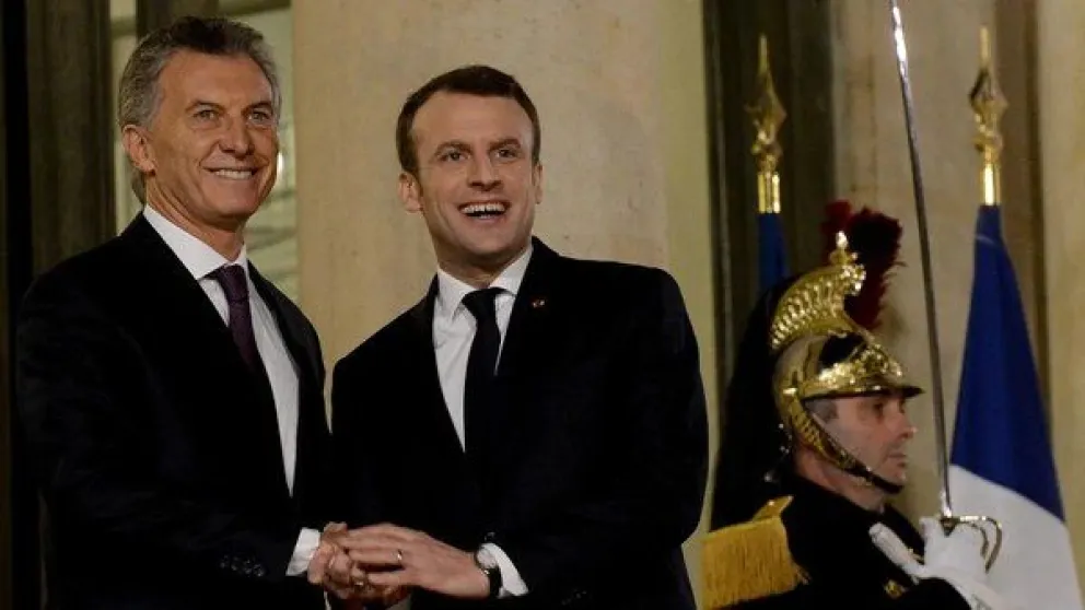 Mauricio Macri recibirá a Macron