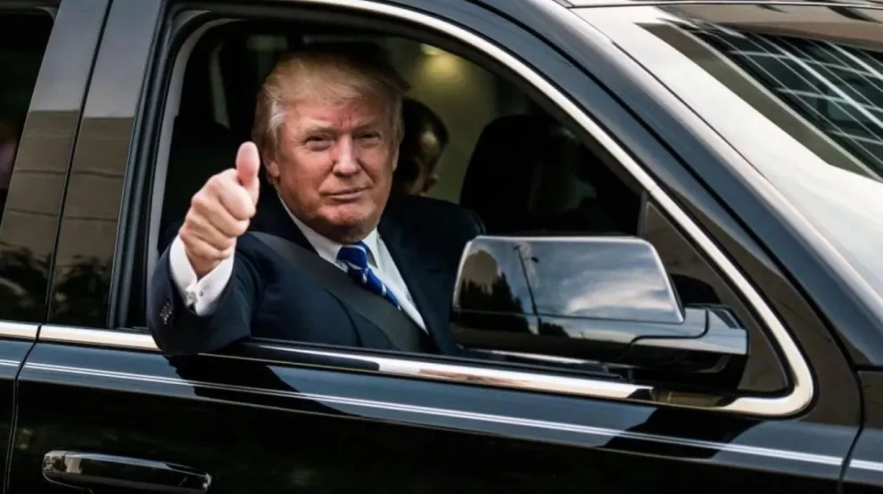 Donald Trump circulará por Buenos Aires con la "Bestia". Conocé las 10 características únicas del automóvil