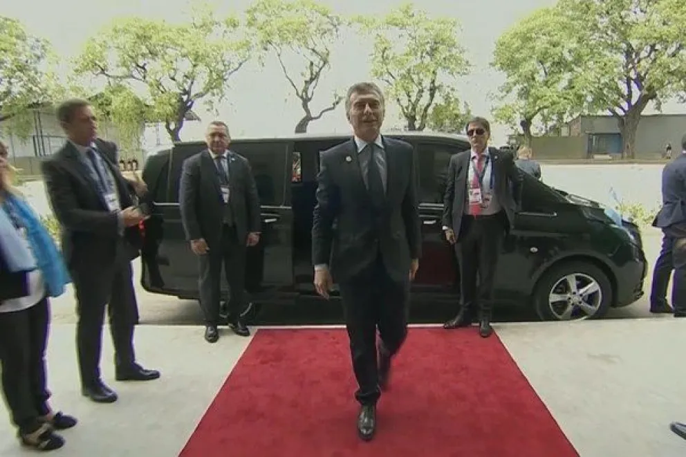 G20: Mauricio Macri les da la bienvenida oficial a los líderes mundiales