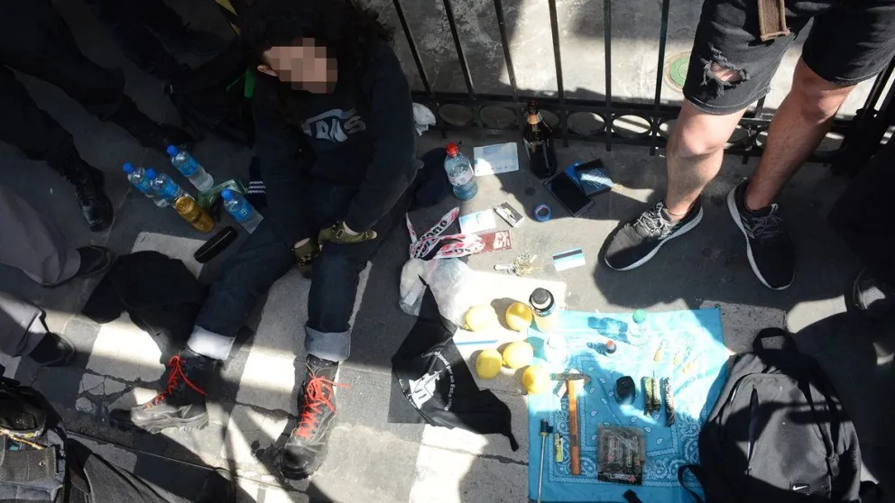 Conflicto en el G20: manifestantes detenidos