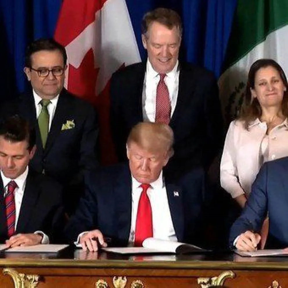 Nuevo acuerdo comercial de EE.UU, México Y Canadá