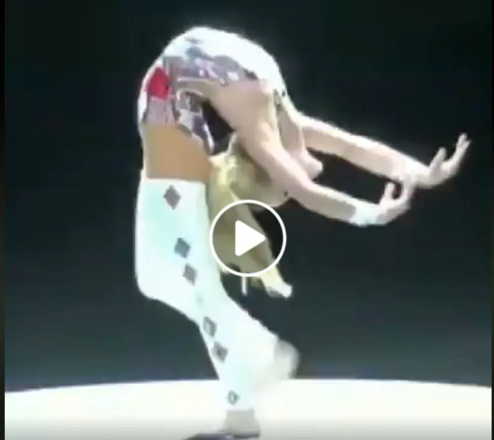 Dale Play y mirá la espectacular destreza de esta mujer
