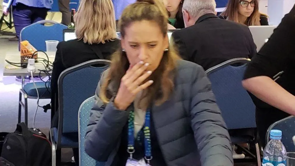 Ex embajadora K, acreditada en el G20 como periodista