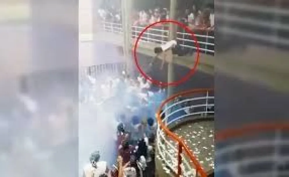 Fin de Año estudiantil: chico se tiró del primer piso, en un desafío a sus compañeros