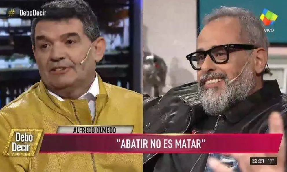 ¡Dale Play, escadaloso cruce entre Rial y Olmedo!: el salteño aseguró que "abatiría" a su hijo si  "fuera contra el Estado"