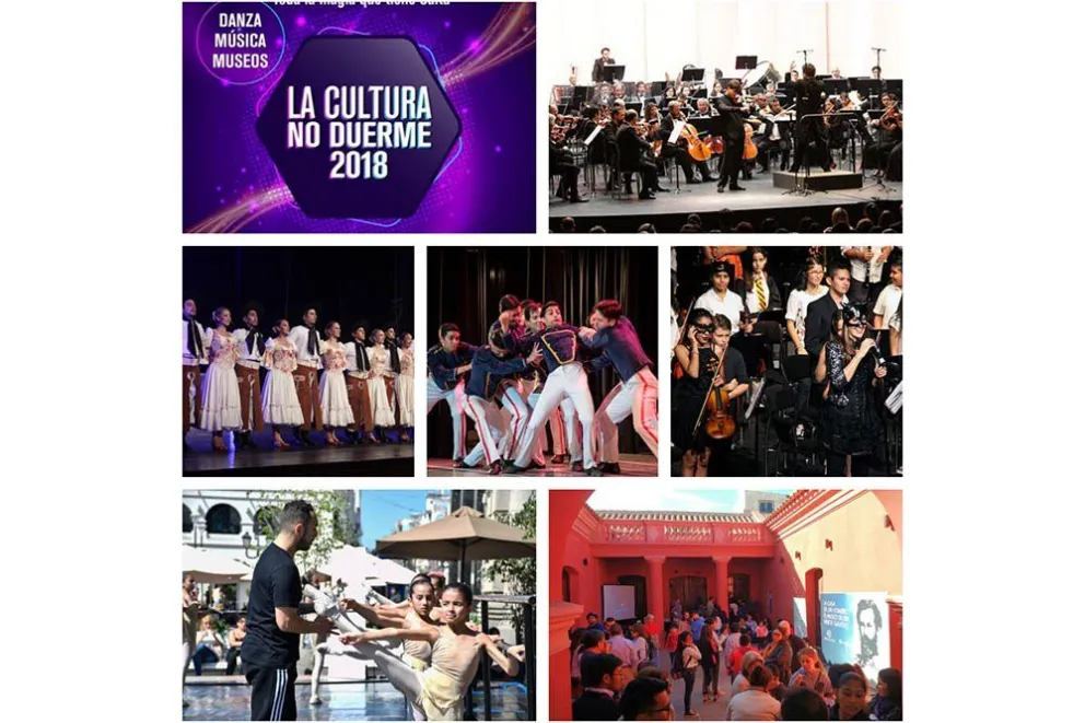 La Cultura No Duerme 2018: agenda cultural gratuita. Te mostramos los eventos y cómo hacer con las entradas