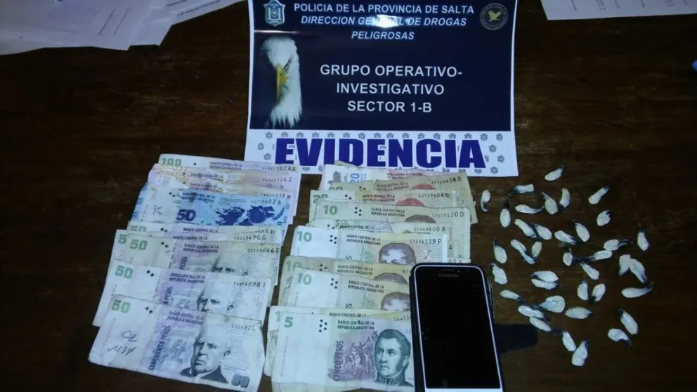 El narcotráfico no para más: allanamiento y drogas