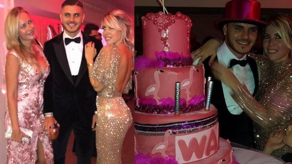 Todas las imágenes del lujoso festejo de cumpleaños de Wanda Nara