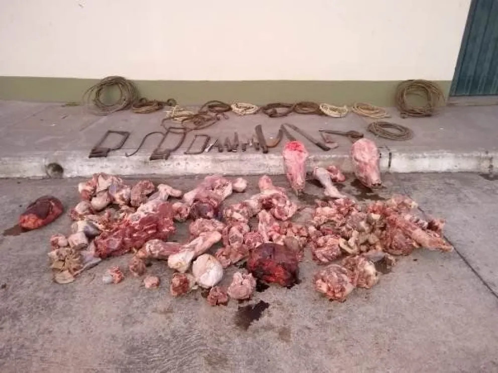 Insalubre: carnicería clandestina