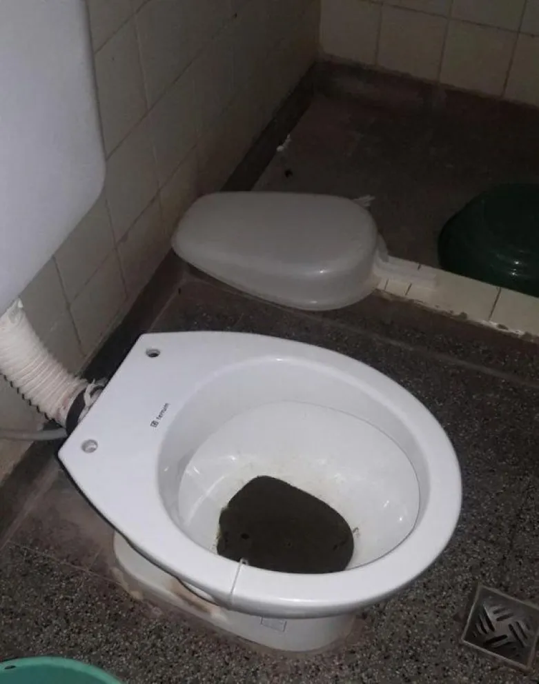 Hospital de Morillo: cucarachas y mugre