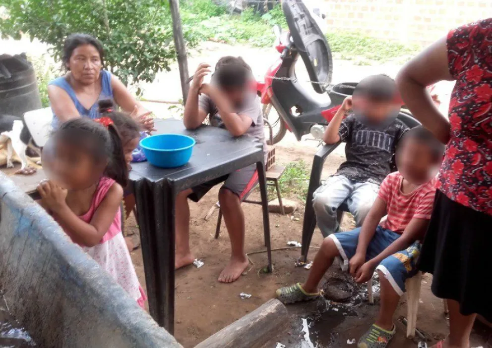Familia salteña vive en la miseria