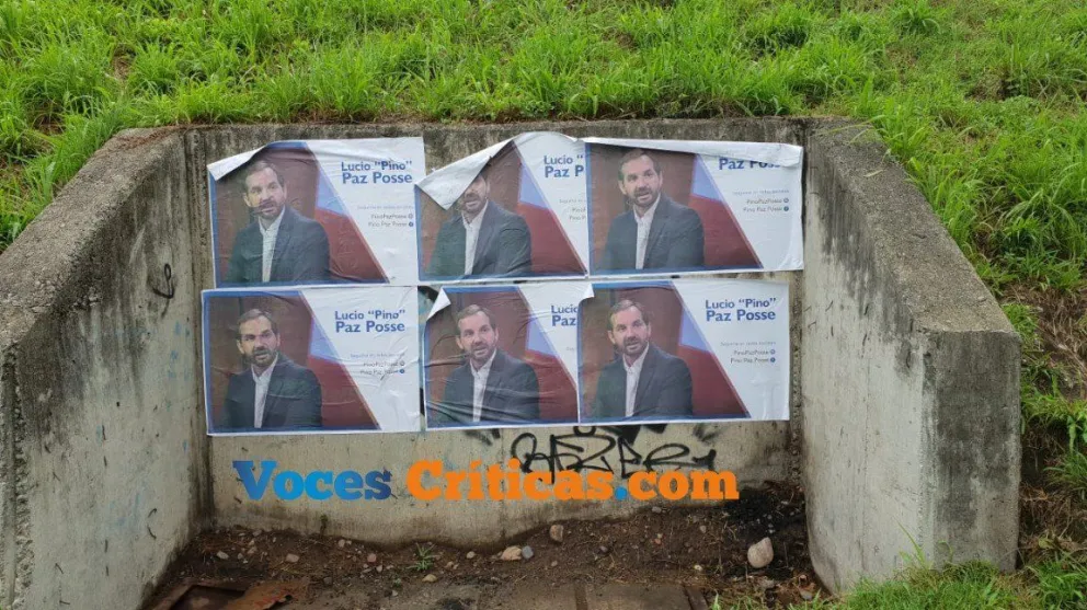 Lucio Paz Posse paradójico: administra el agua y hace campaña sucia