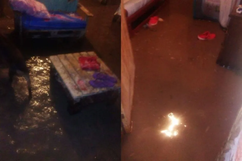 Se desbordó el canal Velarde