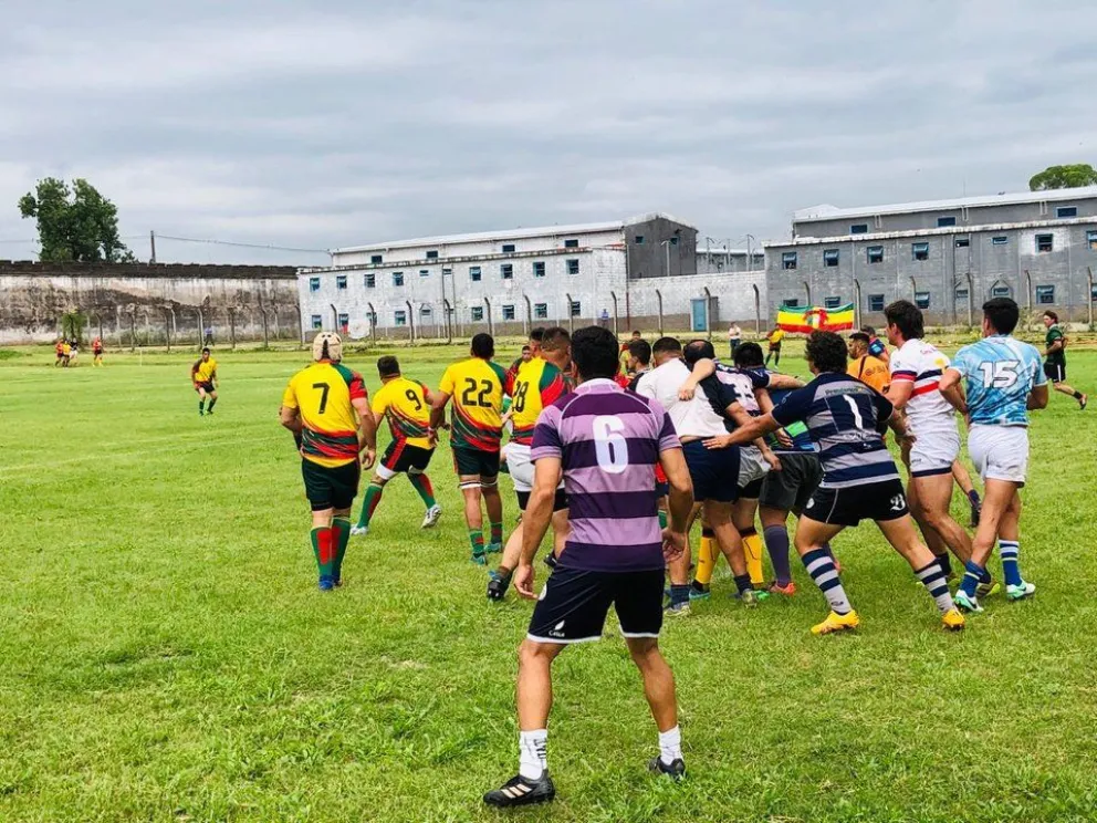Inédito: inauguración cancha de Rugby en el penal de Villa Urquiza en Tucumán