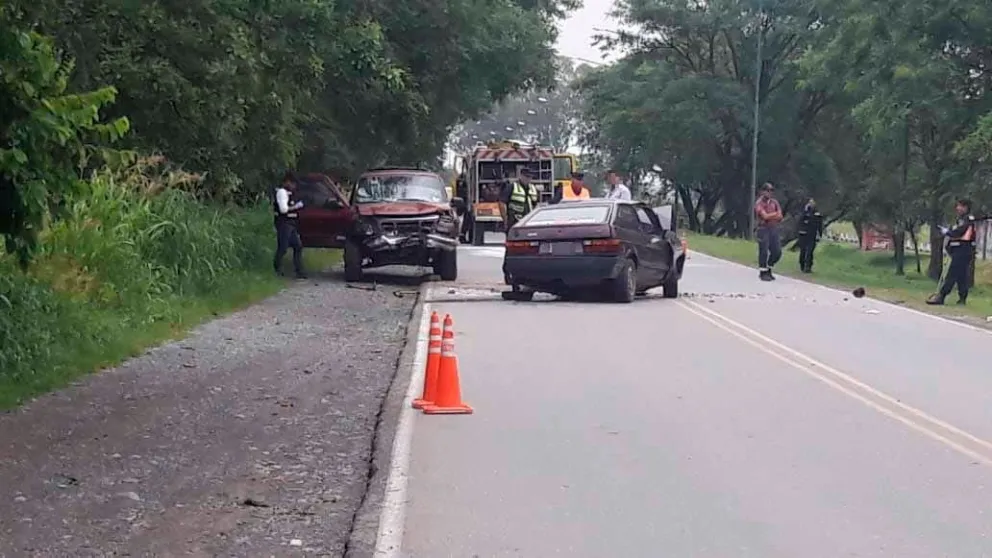 Siniestro vial: intentaron rescatarlo sin éxito