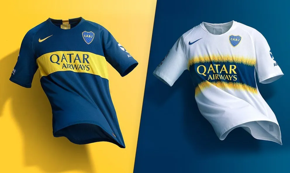 Boca presentó una nueva camiseta inspirada en el alambrado de la Bombonera