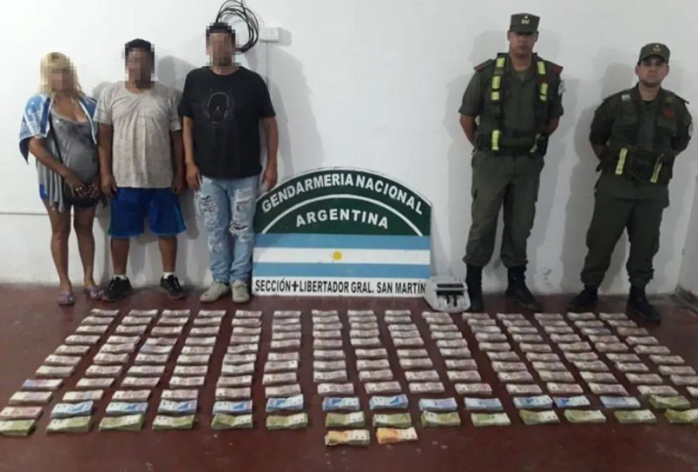 Increíble cifra de dinero incautada en un operativo policial