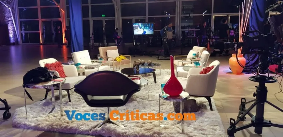 República Design estuvo a cargo de la ambientación desde donde se se transmitió "Debo Decir", el programa de Luis Novaresio, grabado en Salta
