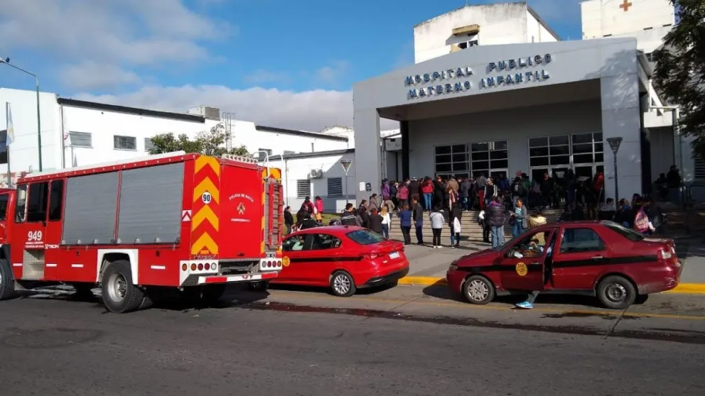 9 intoxicados en el Materno Infantil. FOTOS
