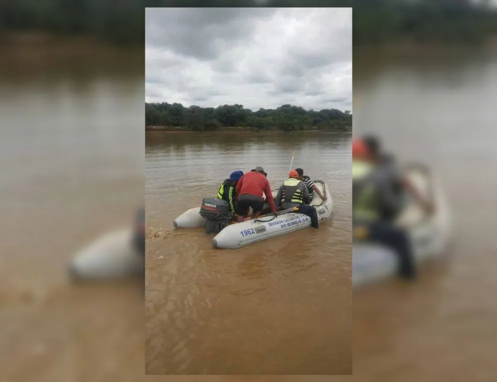Triste noticia: encontraron el cuerpo del desaparecido en el río Bermejo