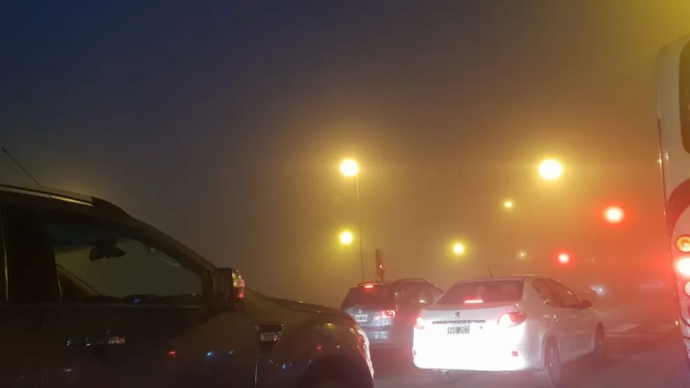 La ciudad amaneció cubierta de neblina: ¿cómo seguirá el día?