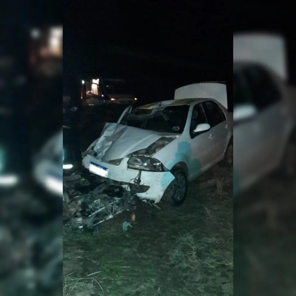 Accidente automovilístico:  salteño muere tras chocar con un vehículo