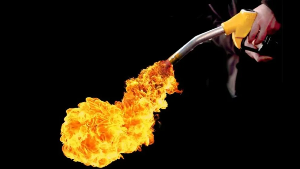 Se enojó con su madre y quiso incinerarla