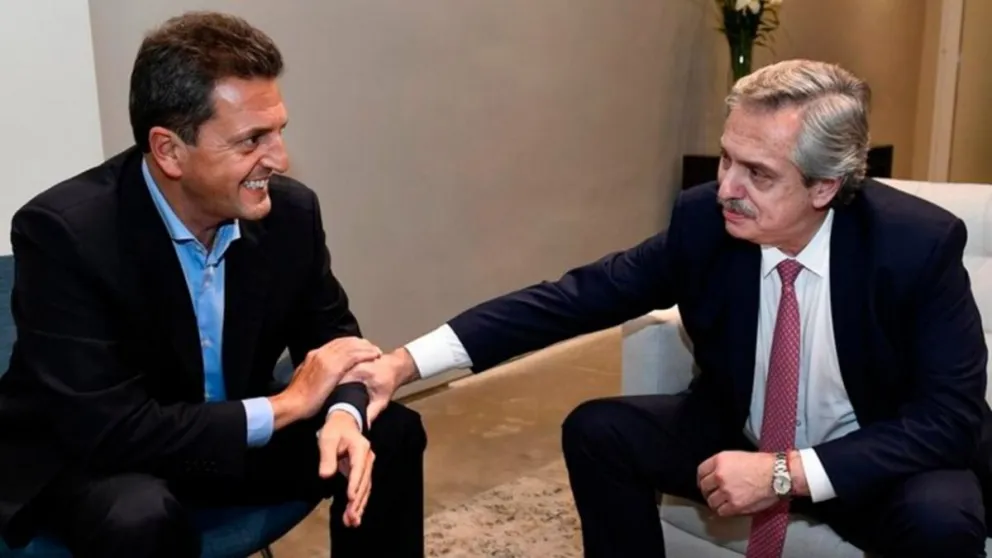 Un café muy productivo: Alberto Fernández y Sergio Massa llegaron a un acuerdo