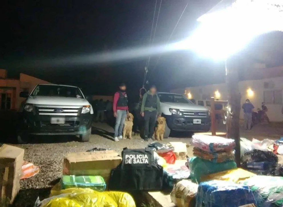 Mercadería ilegal al "rolete": así los agarraron