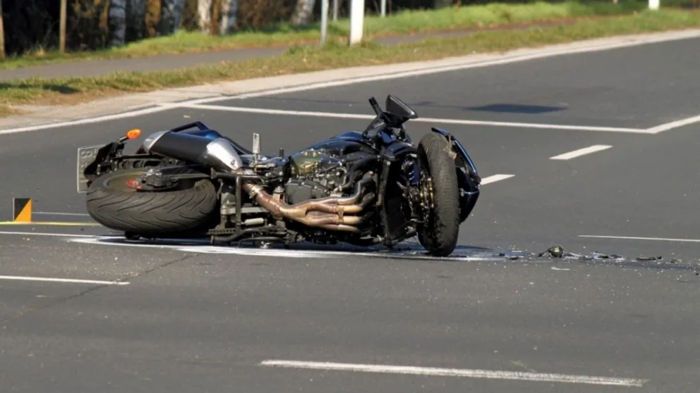 Policía salteño murió tras caer de su motocicleta
