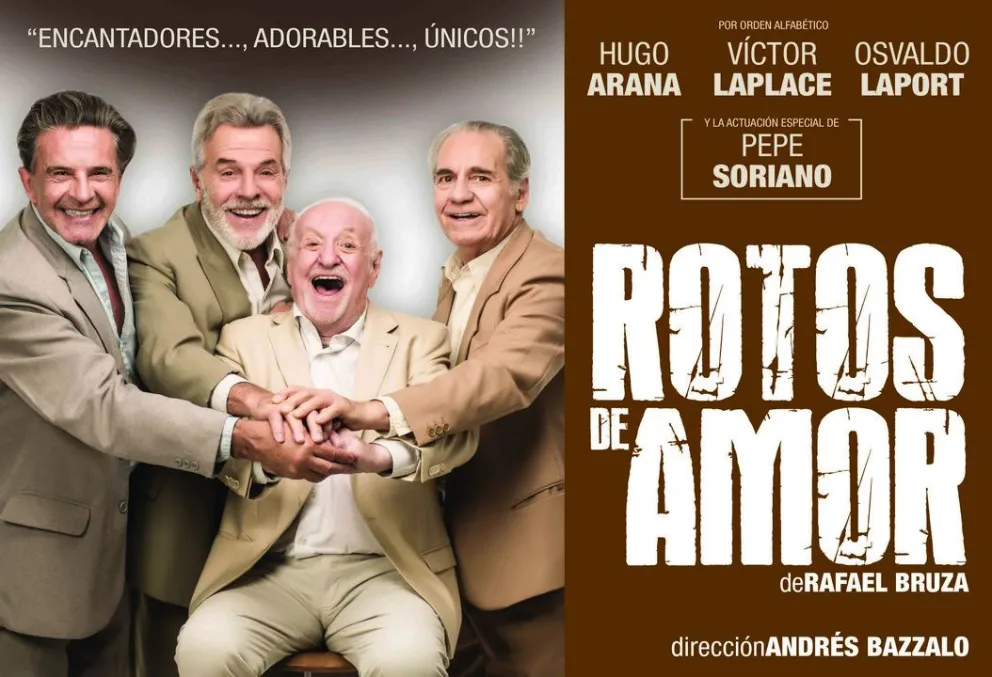 Llega a Salta "Rotos de amor”: la comedia que de manera tierna habla del amor y sus desencuentros